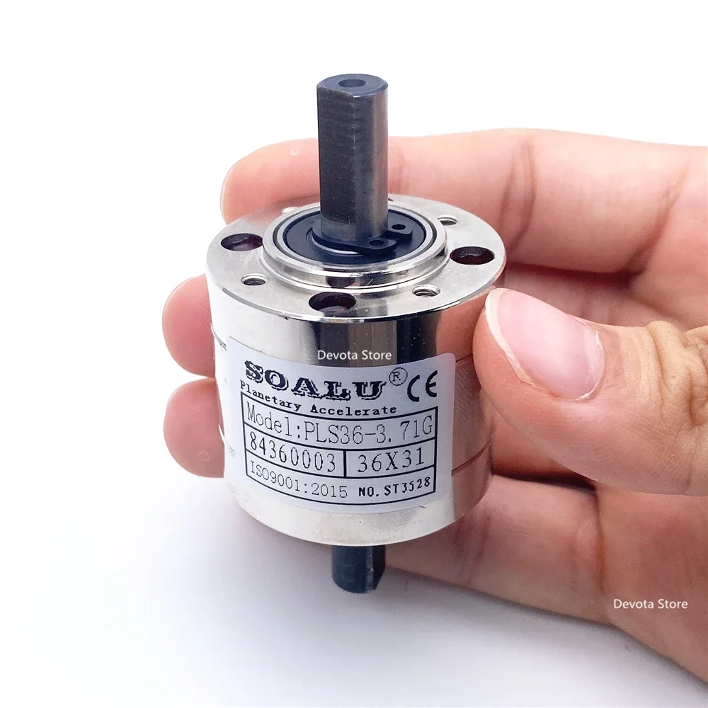 PLS36 36MM Double-Shaft Planetary Gearbox Increase Speed/Reducer Motor Gearbox