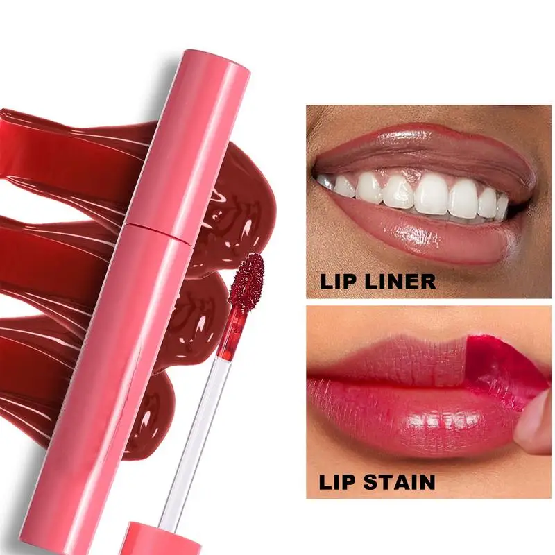 

Waterproof Lip Liner Peel Off Tattoo Lipgloss Waterproof Peeling Liquid Lipstick Long Lasting Matte Lips Tint For Natural Makeup