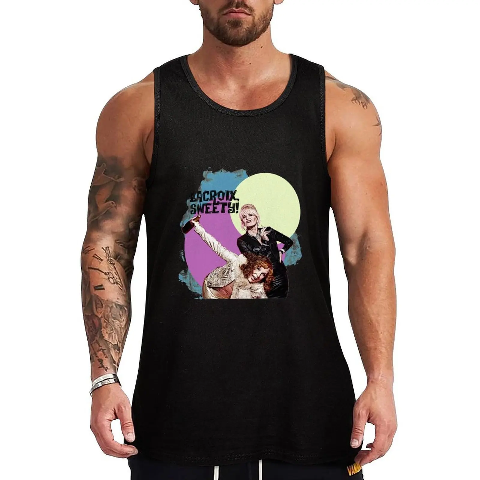 

Lacroix Sweety Tank Top gym shirt men Man gym clothes Gym t-shirt man