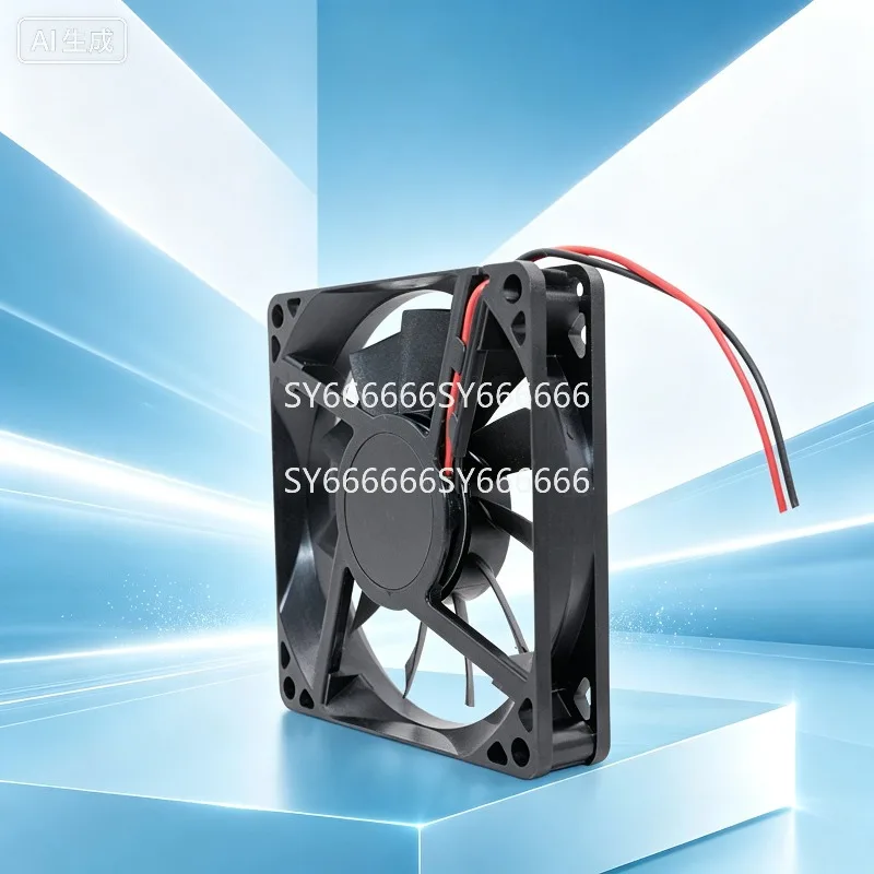 2PCS 8015 Refrigerator Cooling Fan For Nidec DJT80RBAS1‑S13 12V 0.04A 8CM Silent Axial Fan