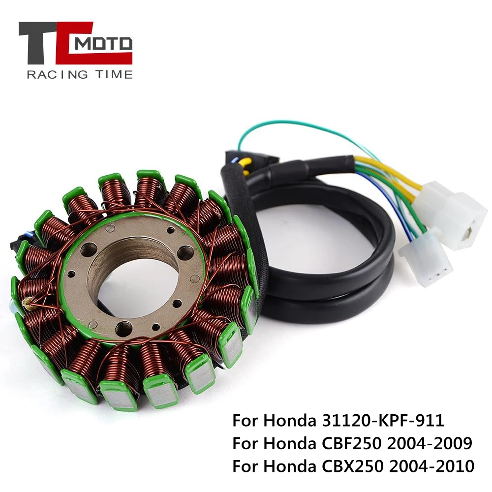 Motorcycle Generator Stator Coil For Honda CBX250 2004-2010 CBF250 2004 2005 2006 2007 2008 2009 31120-KPF-911 CBF CBX 250