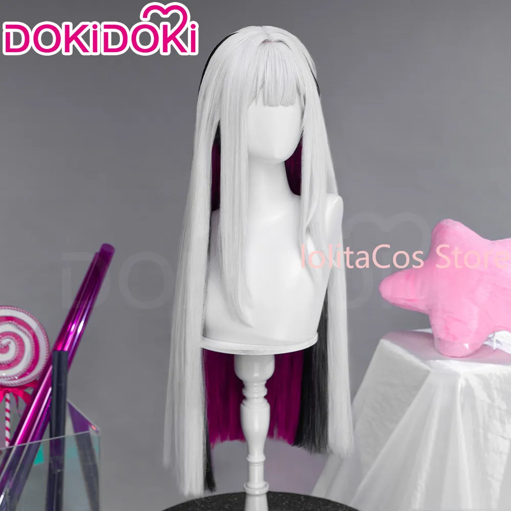 Honkai：Star Rail Nihilux Cosplay Wig Tricolor Long Hair Comic Con Props Role Play Accessories Girl Coser Gift Halloween Party view 2