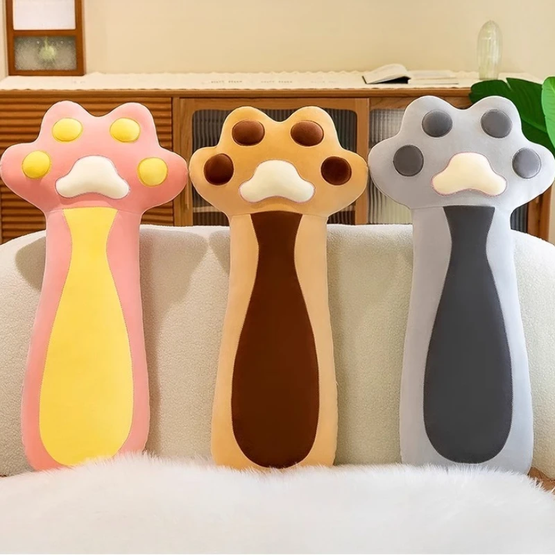 Large Cute Paw Shape Plush Pillow Soft Hugging Cushion Stuffed Cute Toys Sleeping Sofa Bed Decor for Kids Girls Birthday Gift