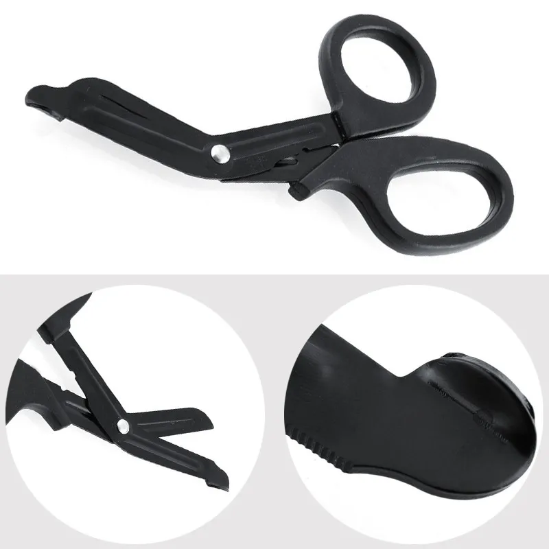 Survive Paramedic Rescue Scissor Trauma Gauze IFAK Emergency First Aid Shear Outdoor Medical Sissors Hand Tools