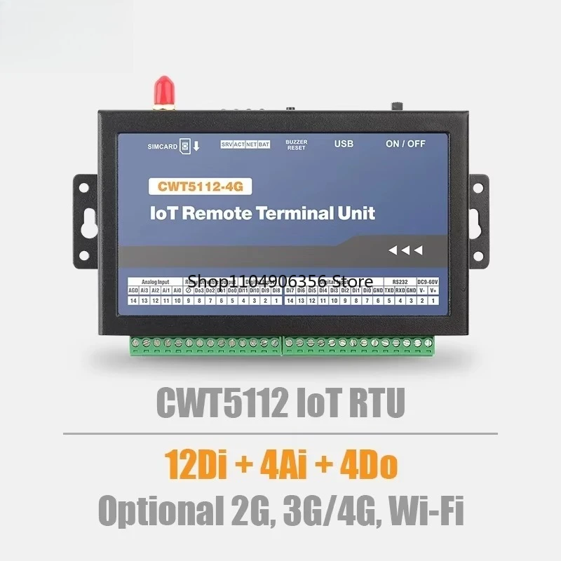 Для CWT5112 Gsm Gprs 2G 3G 4G WiFi M2M промышленный модуль сбора данных дистанционное управление RTU блок концевой точки