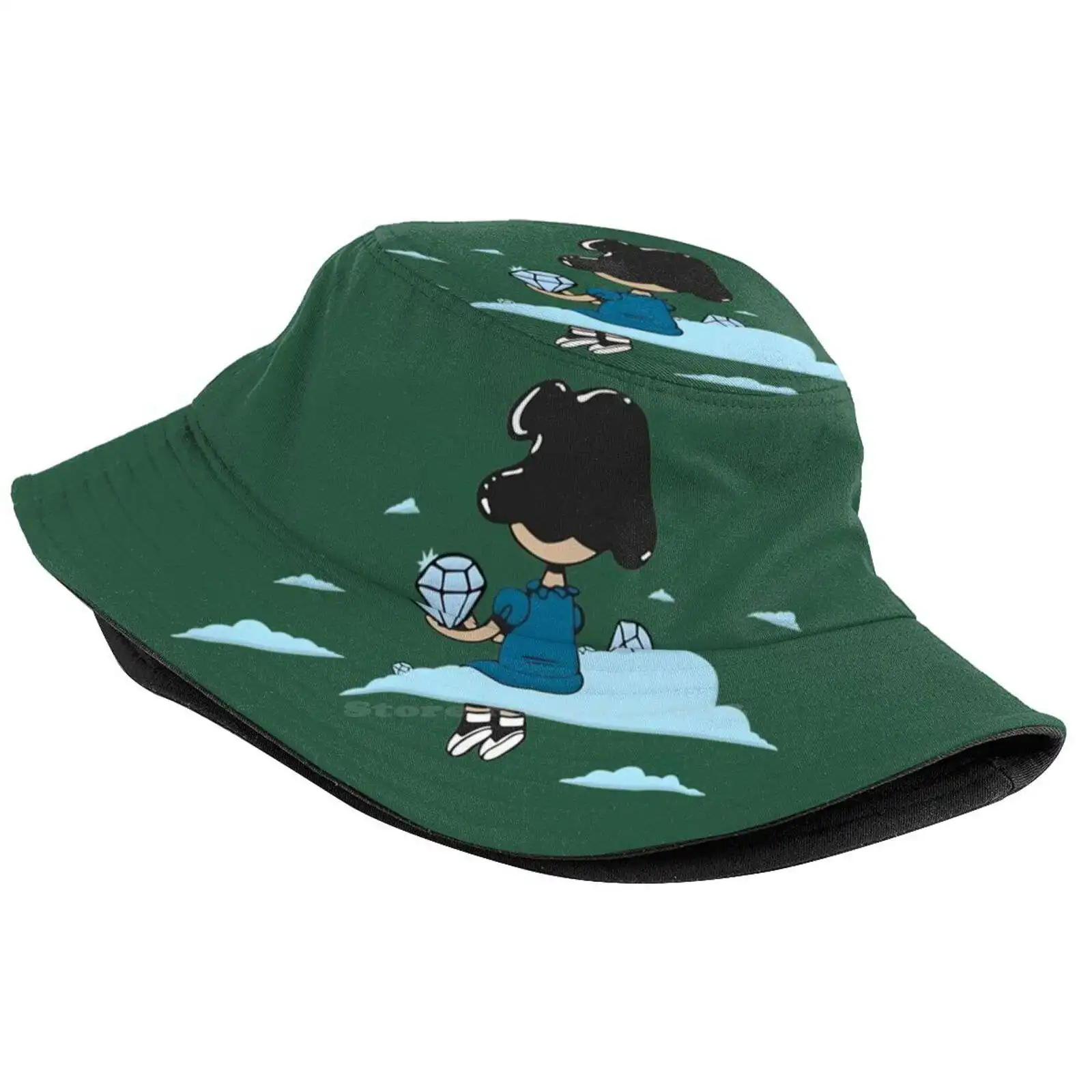 Lucy In The Sky With Diamonds Essential Pattern Design Printed Travel Bucket Hats Lucy With Diamonds Remastered The Studios