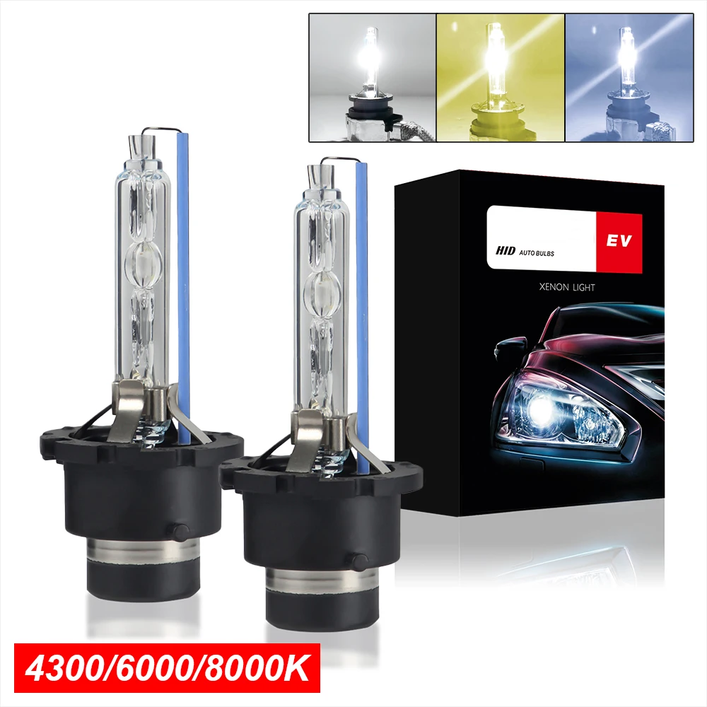 

Waterproof Super Bright Headlights D1S / D2S / D3S/D4S Xenon HID Car Led Bulb 7000LM 35W Automobiles Headlamps 4300k 6000K 8000K