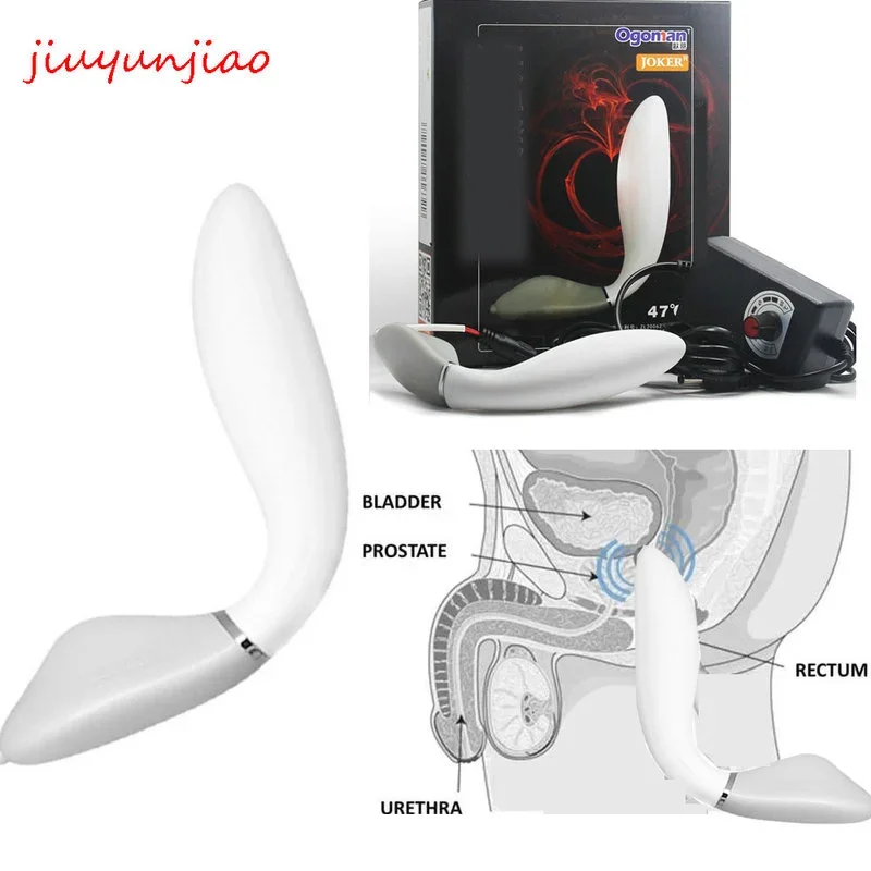 Male Prostate Stimulator Infrared Heating Physiotherapy Treatment Urologic Massager Infrared Heating Adjust Temperature Anal