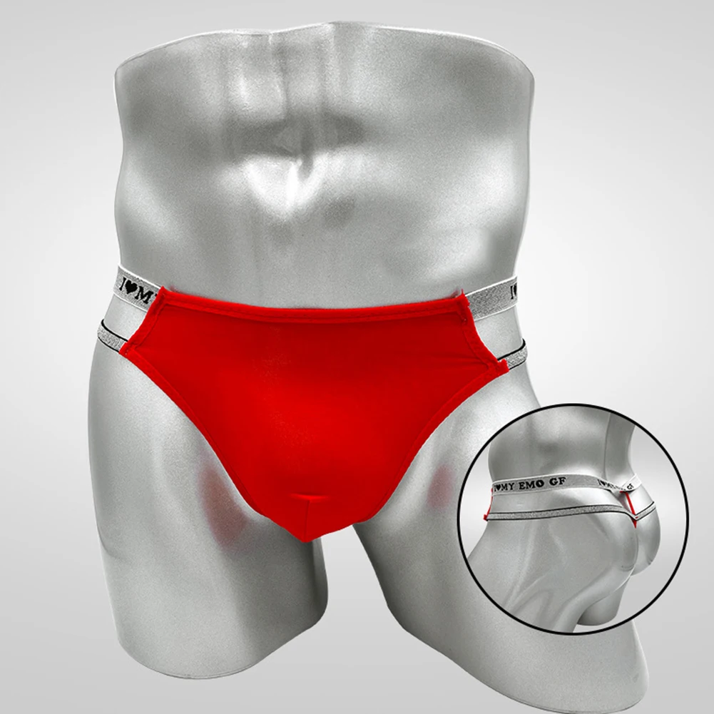 Men Jock Strap Underwear For Hot Man Sexy Briefs Low Waist Pouch Men's Triangular Panties Breathable Thongs G-String Lingerie