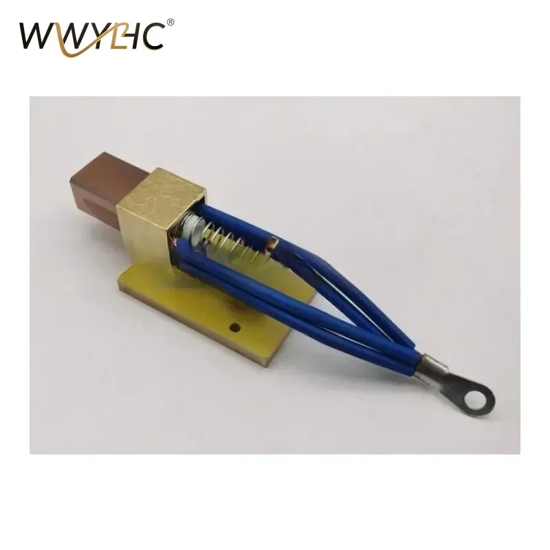 Four Lines Brass Copper Carbon Brush Ground Wire Cable Automatic Welding Positioner Turntable Table Tube Welder