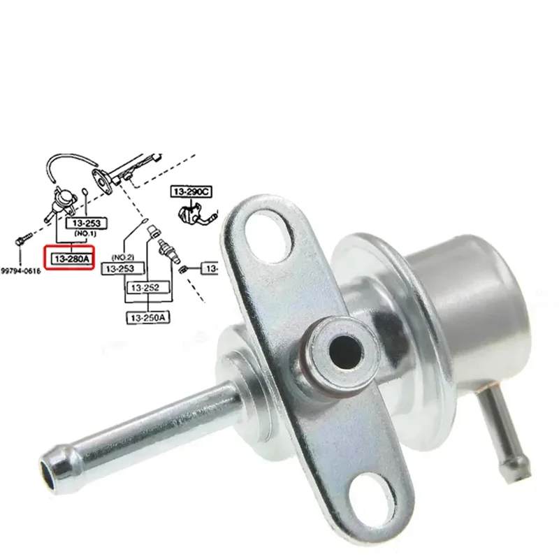 AEF2-G6T1-13-280 Новый регулятор давления топлива для Mazda Bt50 B2600 B2200 626 Ford Ranger Everest 2003-2006 2,6 G6T113280