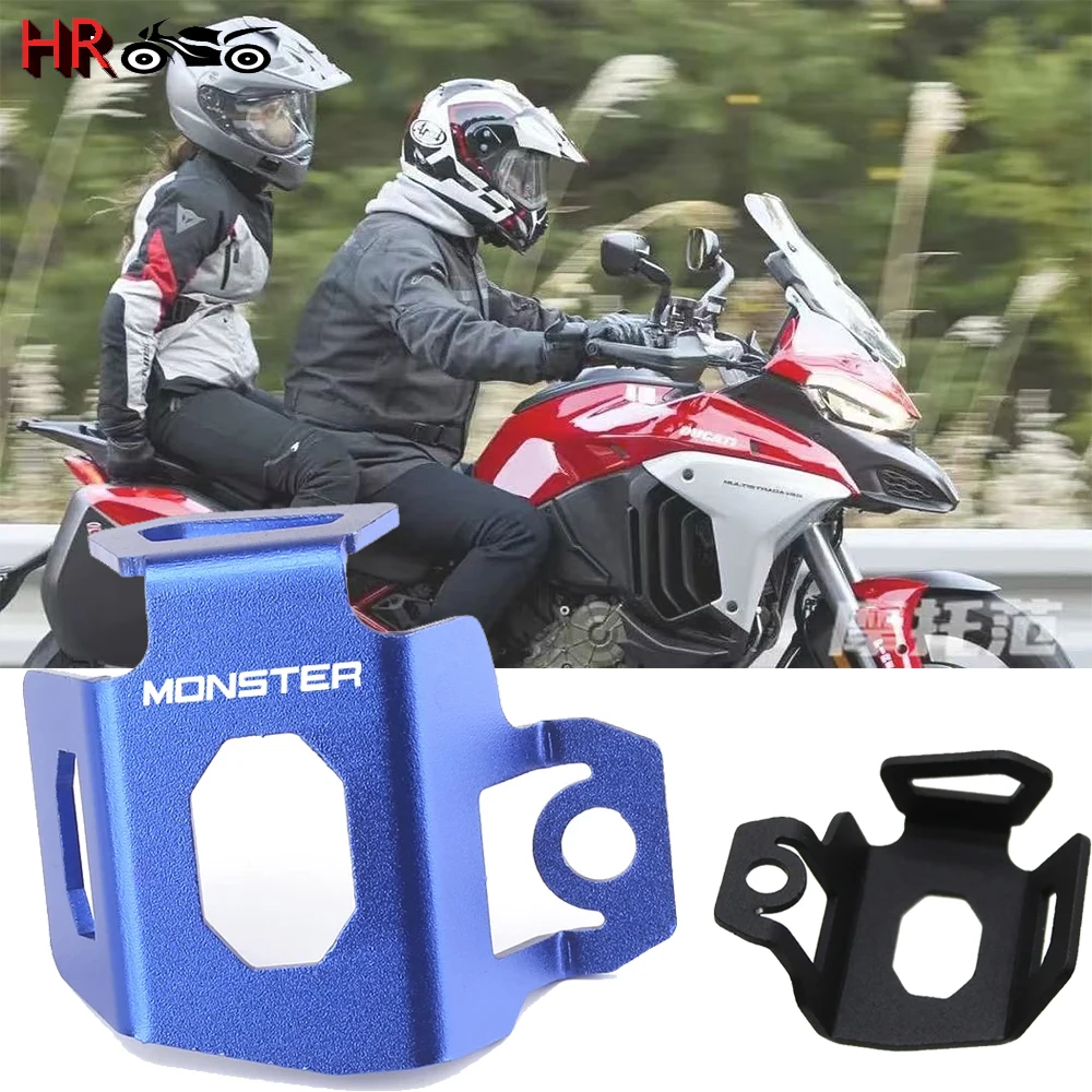 

Для Ducati Multistrada 950 1000 1100 1200S GT 1260 Monster 696 795 796 821 937 Защитная крышка заднего бачка тормозной жидкости из сплава