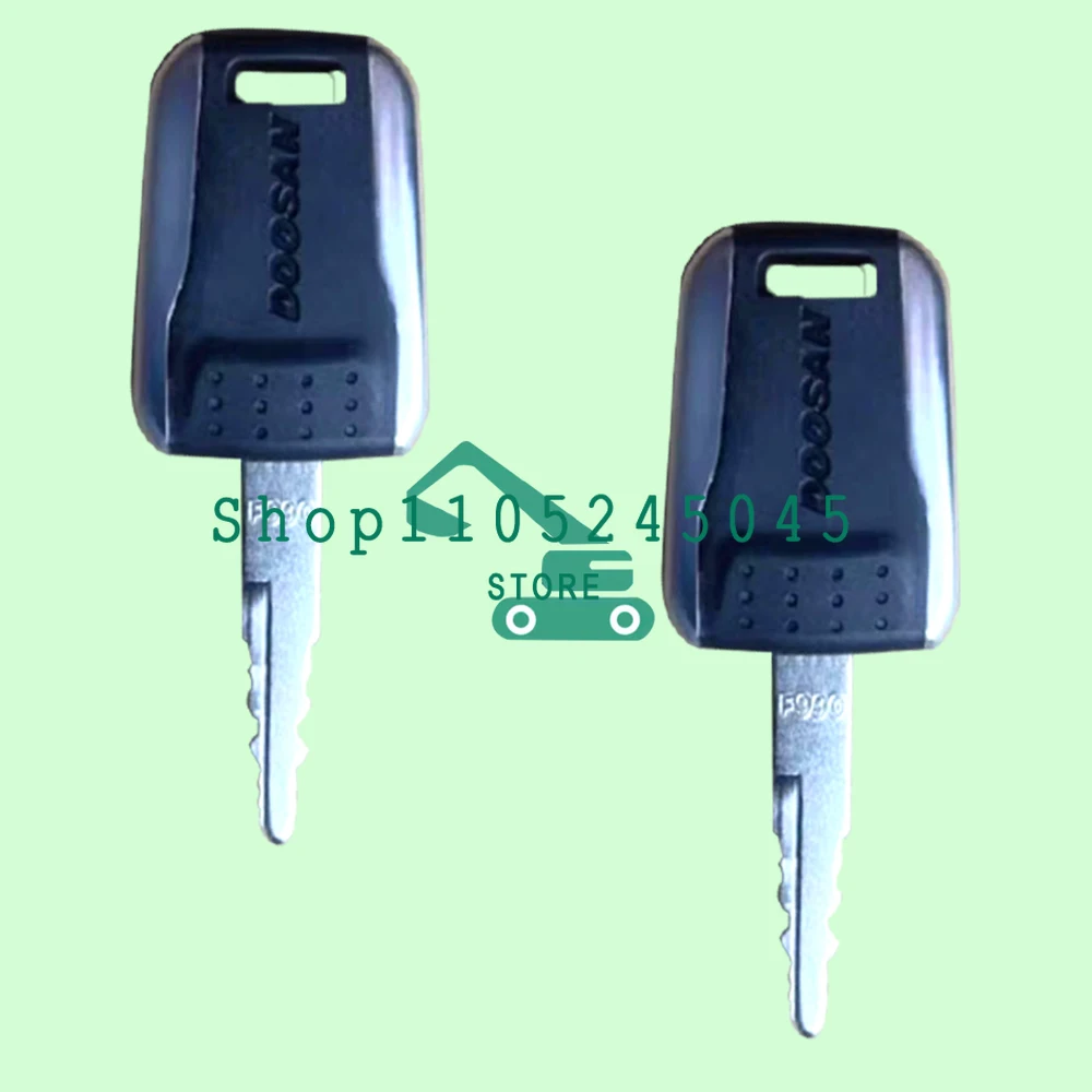 50PCS F900 ignition Key For Deawoo Doosan Bobcat Terex Excavator Heavy Equipment Ignition Start Switch Door Lock Fit E80