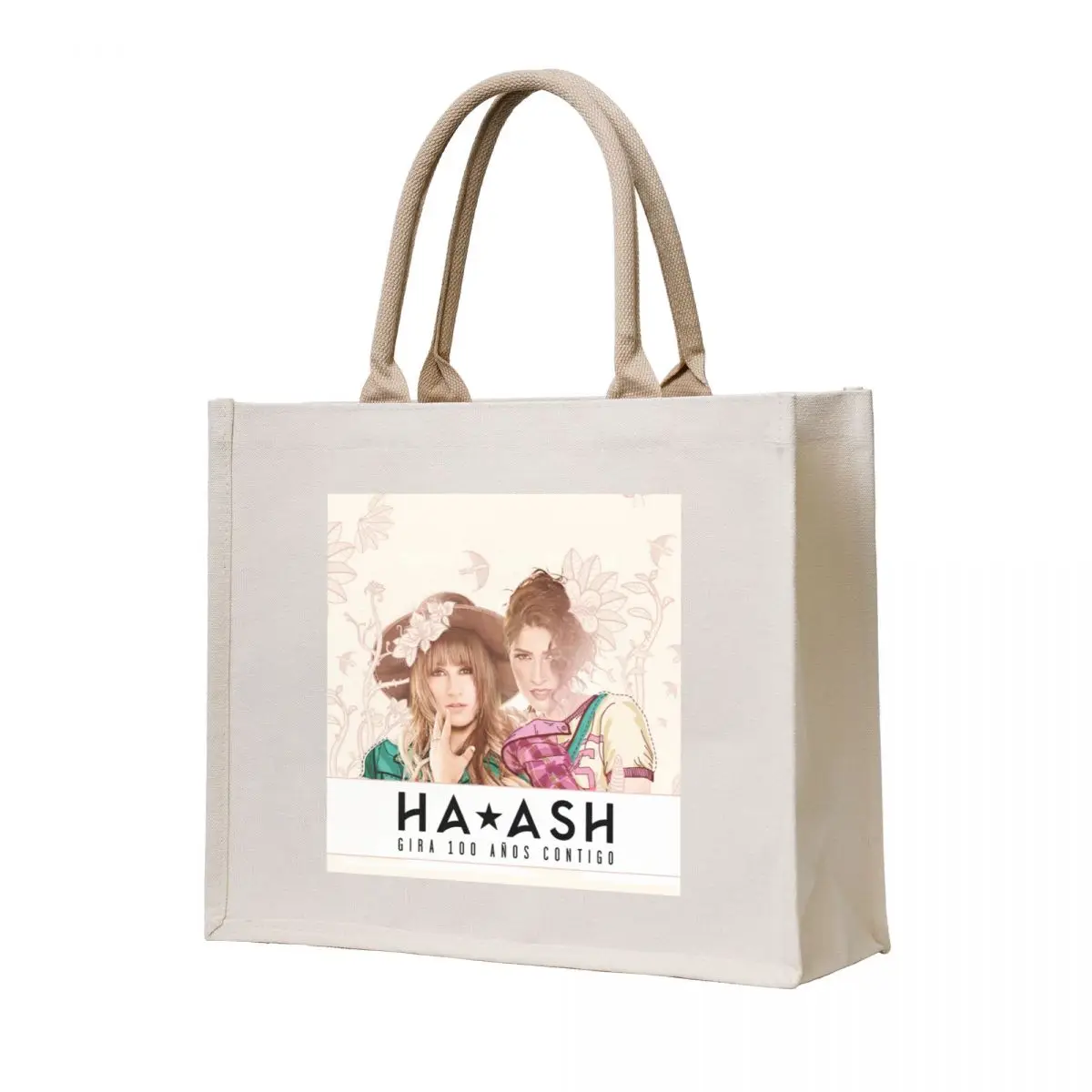 

Ha*Ash Gira 100 aos contigo tour 2020 Tote Bag handbag Handbags supermarket folding bag Eco bag