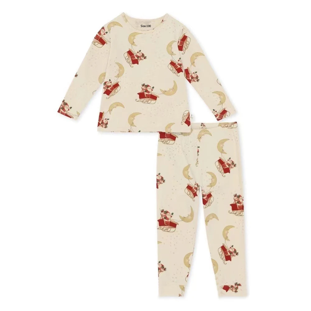 Kids Autumn Pajamas Christmas Baby Clothes Sets Children\'s Pajamas Homewear Kids Clothes Sets