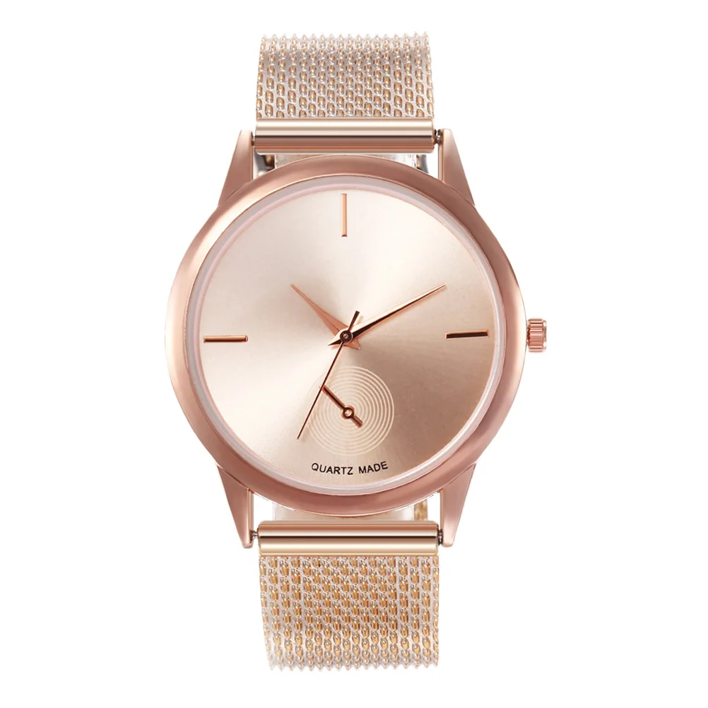 Stone Quartz Female Watch Adjustable Alloy Lightweight Casual Business Wristwatch Elegant Women Fashion Female Watch