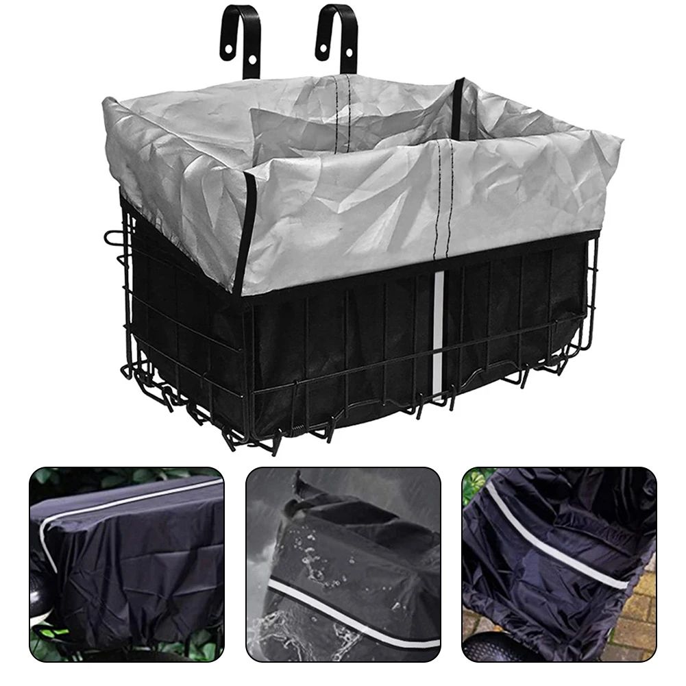 

Bicycle Basket Liner Equipment Multifunctional Waterproof 210D Oxford Cloth Accessories Cycling Easy To Install