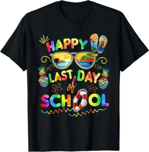 

Футболка с надписью «Happy Day of School»