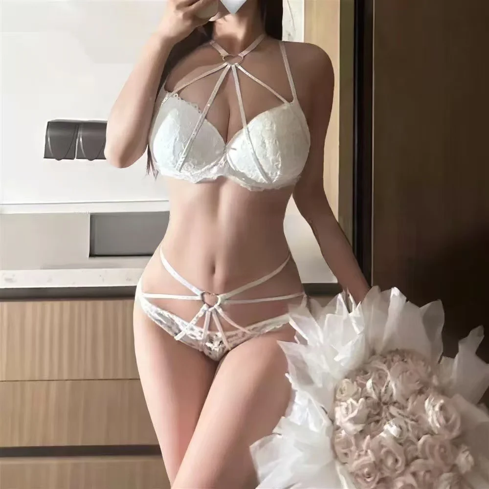 

Сексуальное кружевное нижнее белье с перекрестной спинкой для женщин, тонкий топ, толстый нижний бюстгальтер Push Up Pure Desire