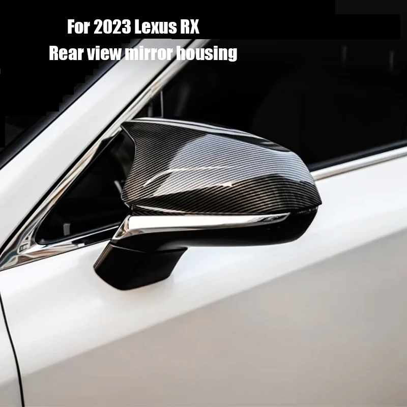 For Lexus RX350h 2023-2024 Niujiao rearview mirror cover 450h+modified 500h decorative shell 22NX260