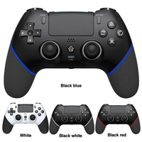 Wireless Controller Turbo Bluetooth-Compatible Game Controller Dual Vibration Hall Effect Joystick for PS4/PS4 Pro/PS4 Slim/PC