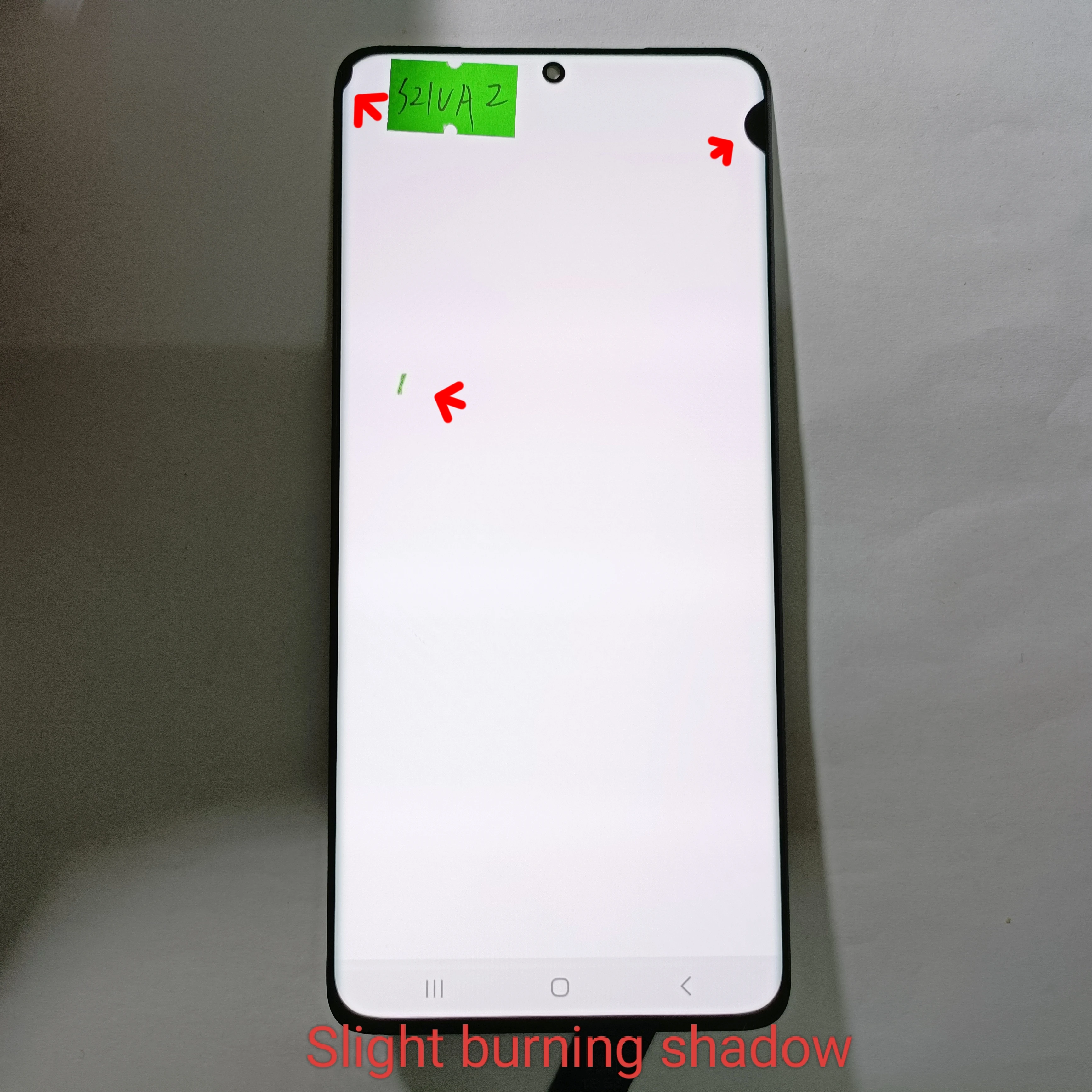Small Defect Screen Series 6.78 Size for Galaxy S21 Ultra 5G G998 G998F G998B G998D/S OLED Display