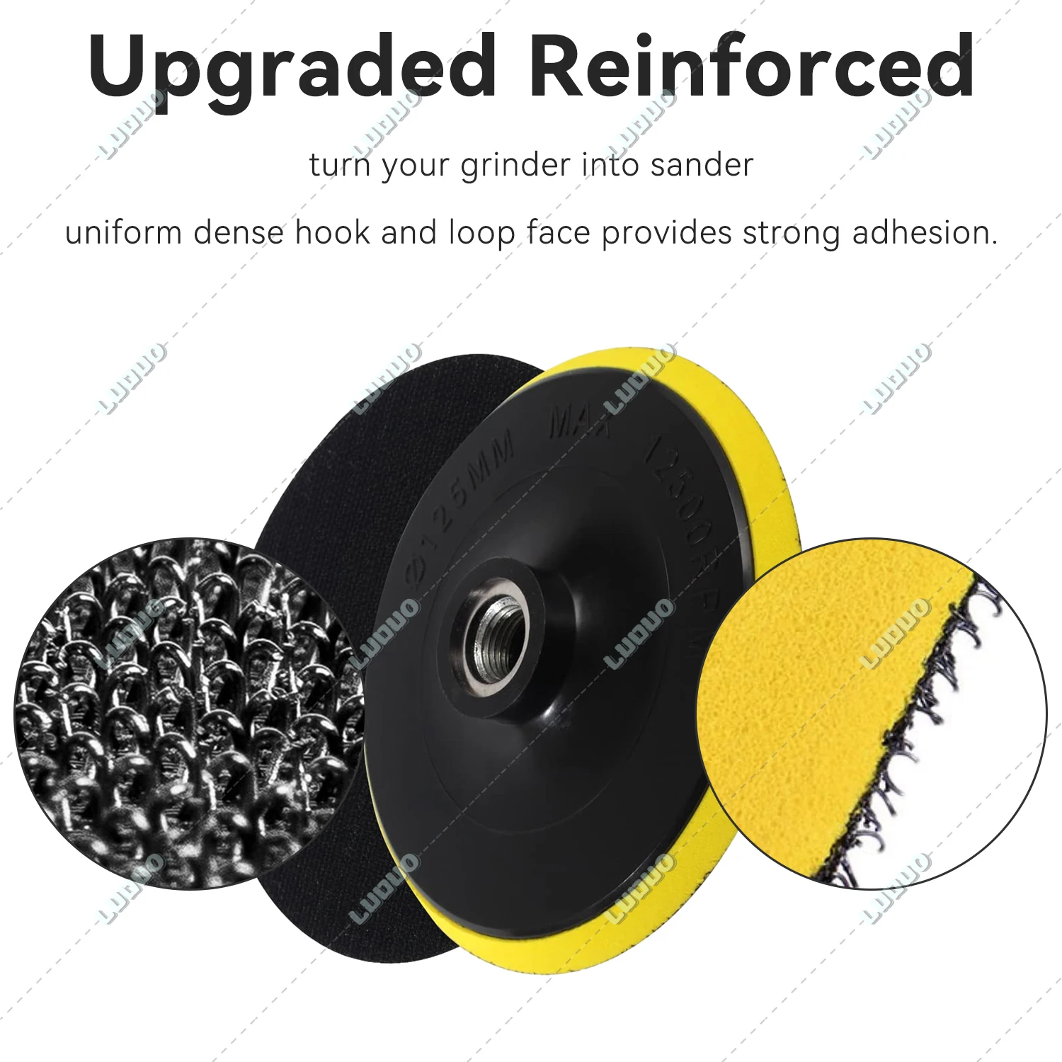 Polishing Sponge Kit Backing Disc Wool Pad M10 Hex Drill Adapter Wet Sanding Sheet Sandpaper Car Detailing Headlight Restoration