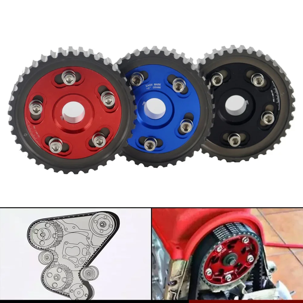 New Adjustable Racing Cam Gear For 88-00 Honda Civic CRX D15 D16 SOHC