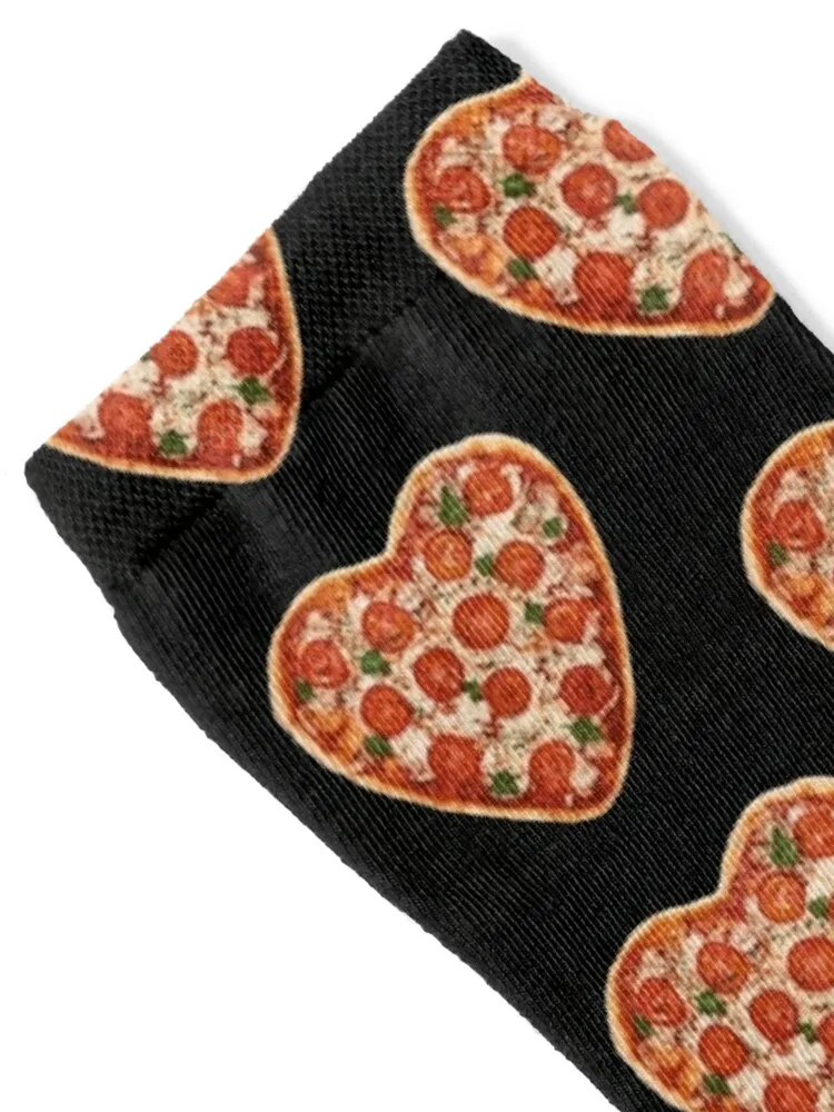 heart shaped pizza Socks professional running basketball moving stockings golf Socks For Man Women's