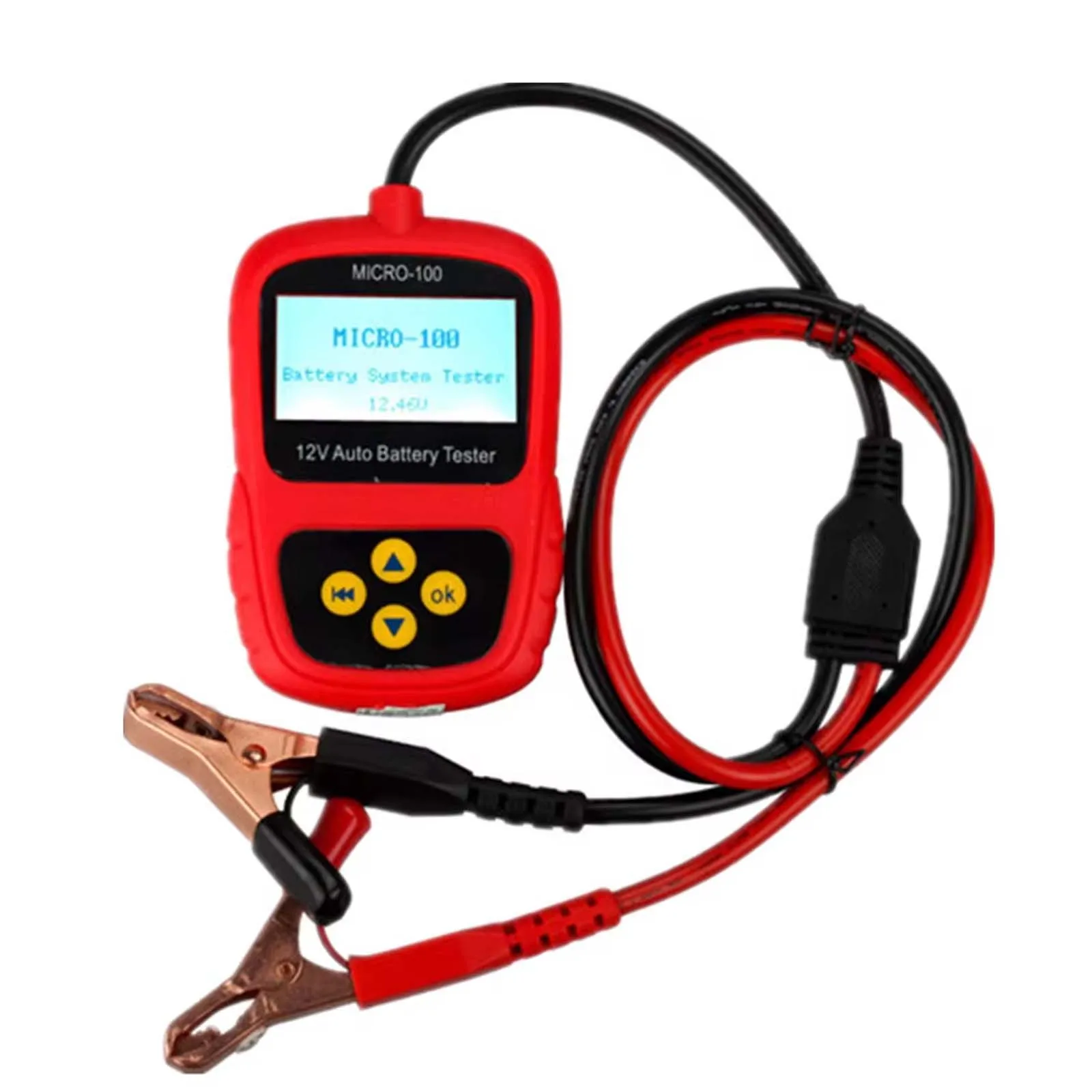 

MICRO-100 Automotivo Battery Load Tester, LED Light Display Car Lead-Acid Battery Diagnostic Tool