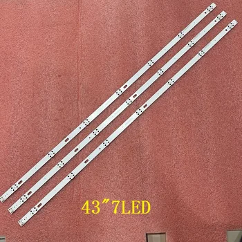 LEDバックライト付きストリップ,TVライト,43um7050plf,43uk6300plb,43uk6400,43uk6090,43uk6200,43uk6300,lc43490086a,303TV430003,lc43490089a