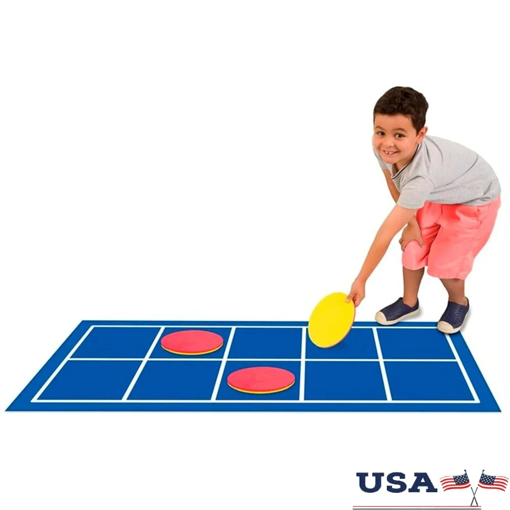 

Ten Frame Floor Mat Counting Addition Subtraction Educational Learning Tool Durable Vinyl Back to School Home Classroom Activity