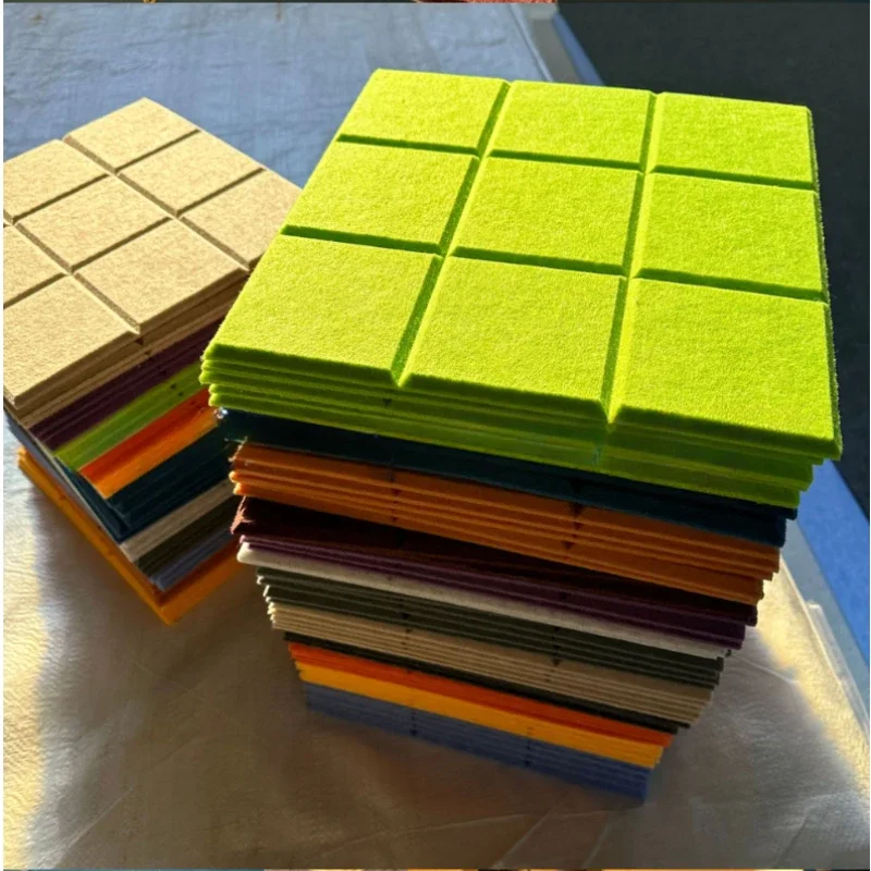 

Acoustic Art Decor Wall Panels - Eco-Friendly Sound Absorption, Fireproof Paneling for Studio/Living Room