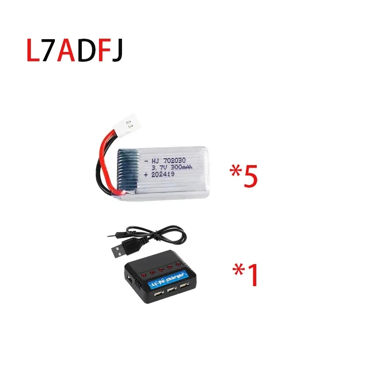 Rechargeable Batteries 3.7V 300mah 702030 Li-po Drone Battery For Syma X11 E55 Fq777 Fq17w F180 U816 RC Drone UAV Battery