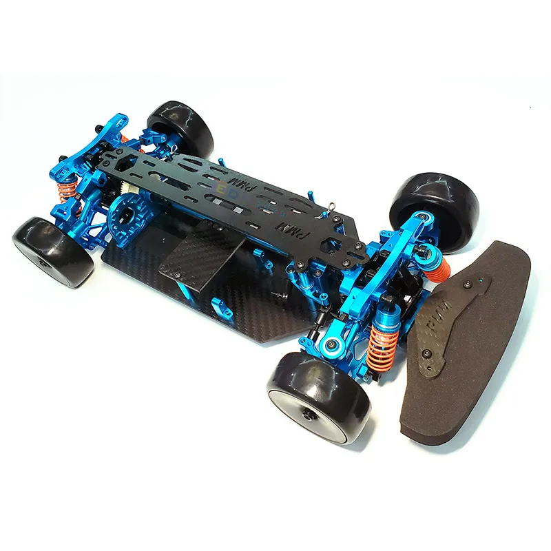 Tamiya Sakura TT02 TT01 V2 1:10 4WD RC Car Carbon Fiber Frame Al Alloy DIY Model Remote Control Drift Racing Upgrade Parts KIT