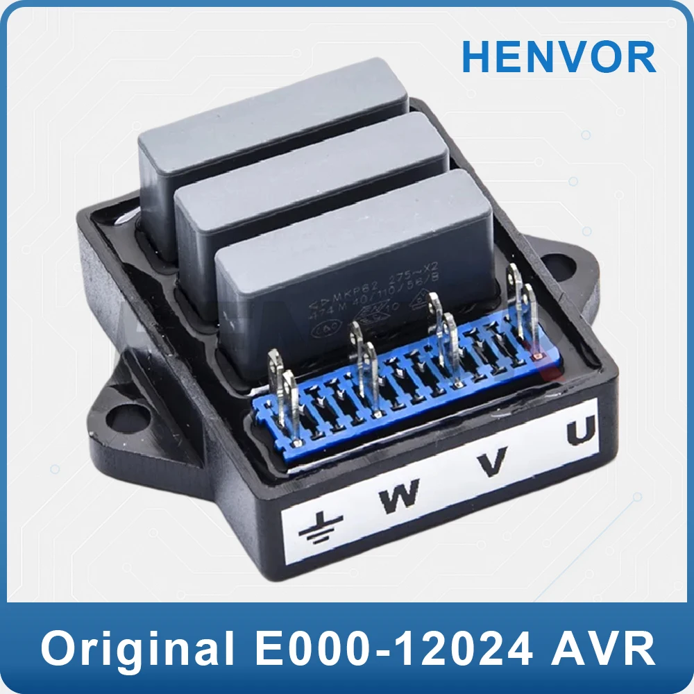 KERUI E000-12024 AVR Marine Generator Automatic Voltage Regulator, Voltage Stabilizer Adjuster Module, Generator Set Parts