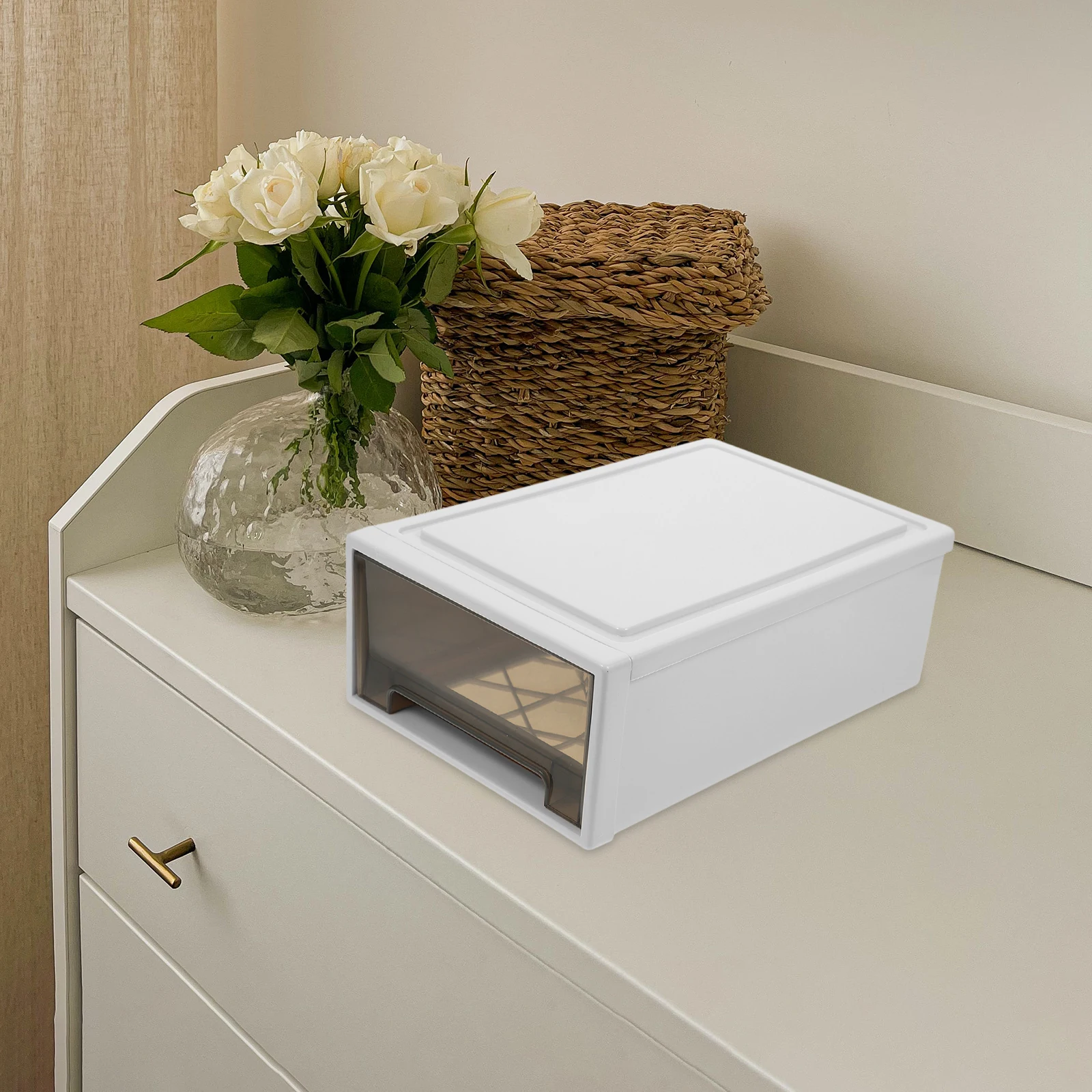

Drawer Storage Box Closet Drawers for Clothes Organizer Cabinet Plastic Clothing