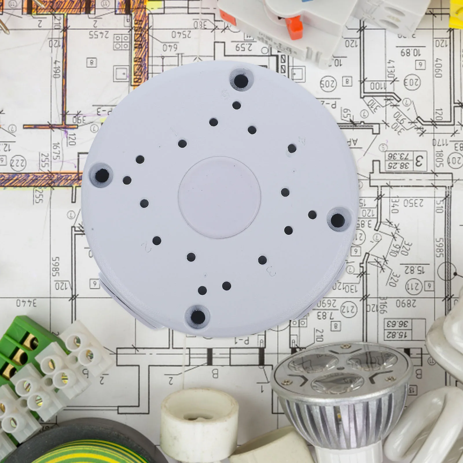 

Aluminum Alloy Outdoor Cord Protector Weatherproof Junction Box For Garden Power Tools Extension Cords Security Camera Cable