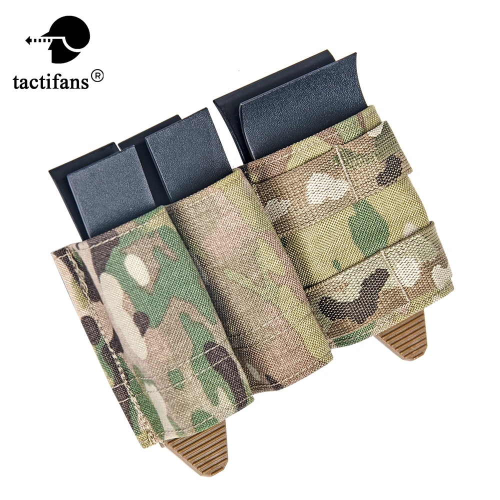 Tactical MOLLE 9mm 5.56 MAG Pouch Kydex Wedge Insert KYWI Style Malice Strap Clip TMC Belt Hunting Airsoft Paintball Holster