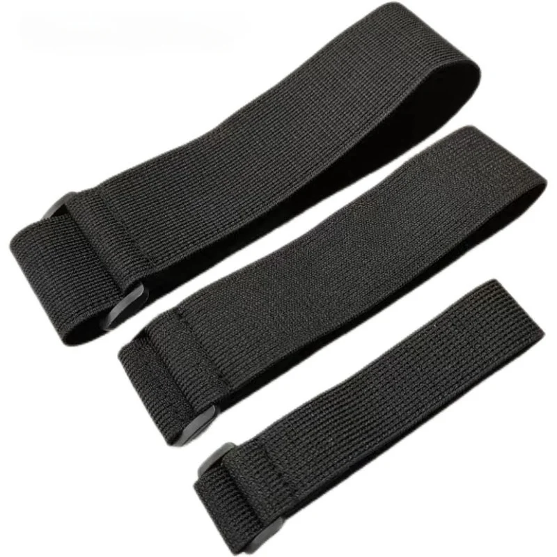 Adjustable Nylon Hook Loop Cable Ties - Highly Elastic Reusable Fastening Straps for Travel Gear Organization image 6