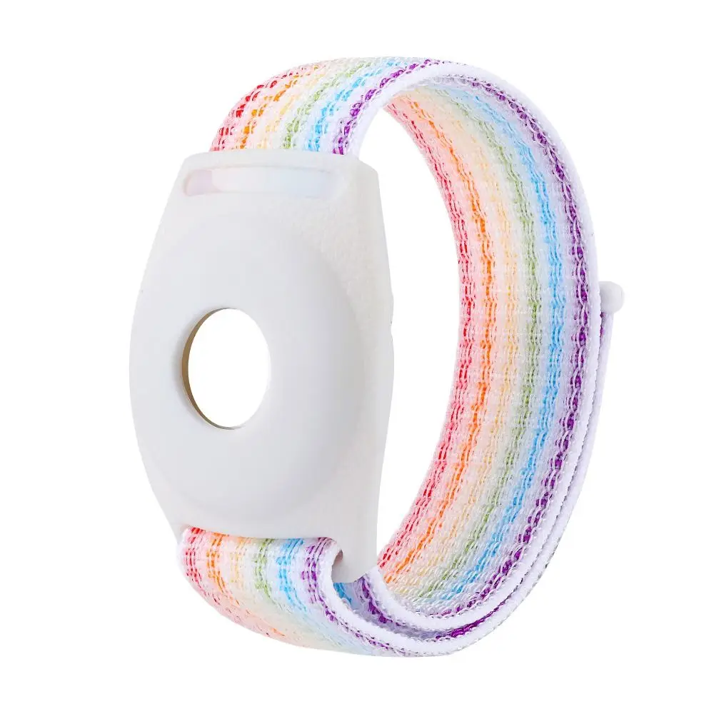 Bracelet de rechange en nylon réglable pour Apple AirTag, accessoires de dragonne anti-perte, tracker, support de suivi, bracelet pour adultes