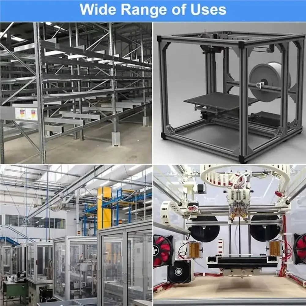 

20pcs/bag Quality Stainless Steel European Standard Aluminum Profile Fasteners Stable Structure Cup Head Screws