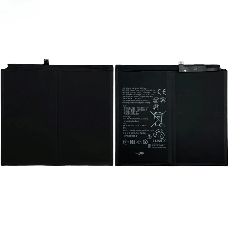 بطارية بديلة جديدة عالية الجودة 3.82 فولت 7150 مللي أمبير في الساعة HB28D8C8ECW-12 لهواوي MatePad Pro MRX-AL09 AL19 W09 MatePad 10.4 #3