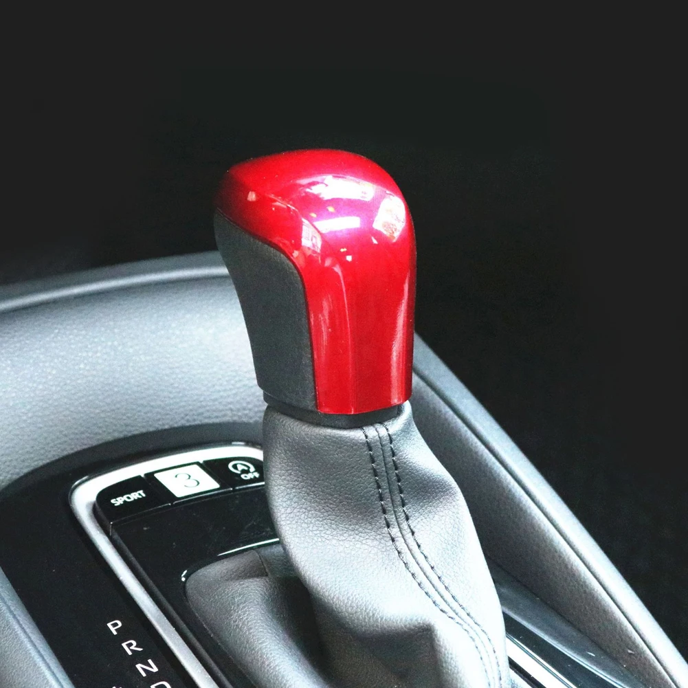 ABS Car Gear Head Lever Shift Knob Cover Gear Shift Handle Trim Decoration for Toyota Corolla 2019 2020 Car Accessories