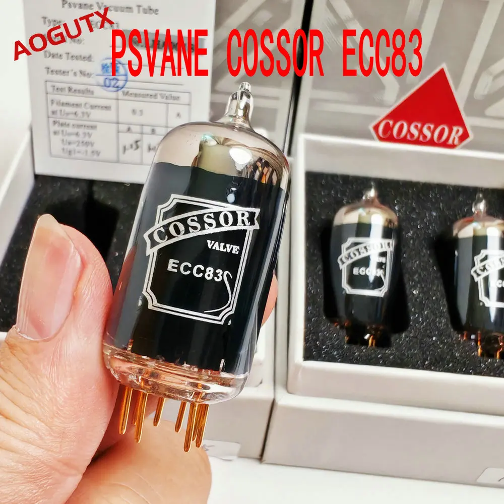 

PSVANE COSSOR ECC83 электронные лампы золотые контакты заменяют 12AX7 ECC803 6N4DIY комплект лампового усилителя HIFI аудиоклапан в тон