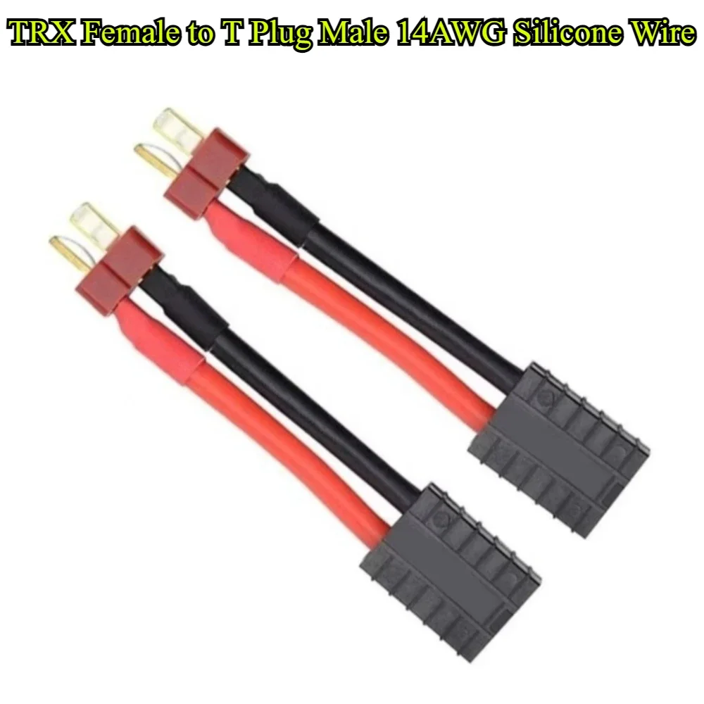 14AWG 5/10/15CM TRX Male Female ToTamiya EC5 XT60 XT90 T Plug With Male Female Connector Adapter Plug For RC Battery ESC