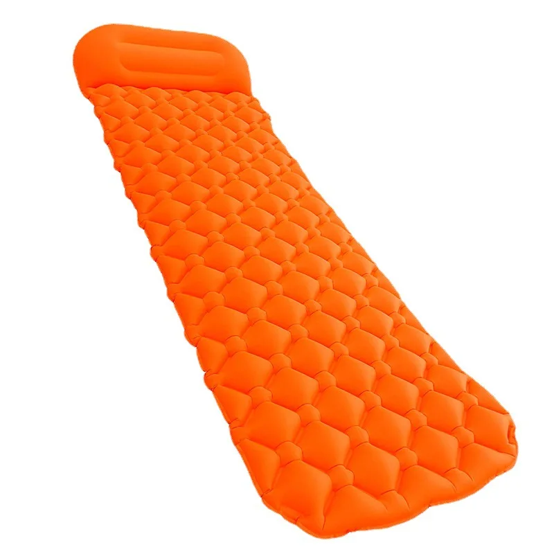 Outdoor Inflatable Mat TPU Beach Pillow Inflatable Moisture-proof Picnic Mat