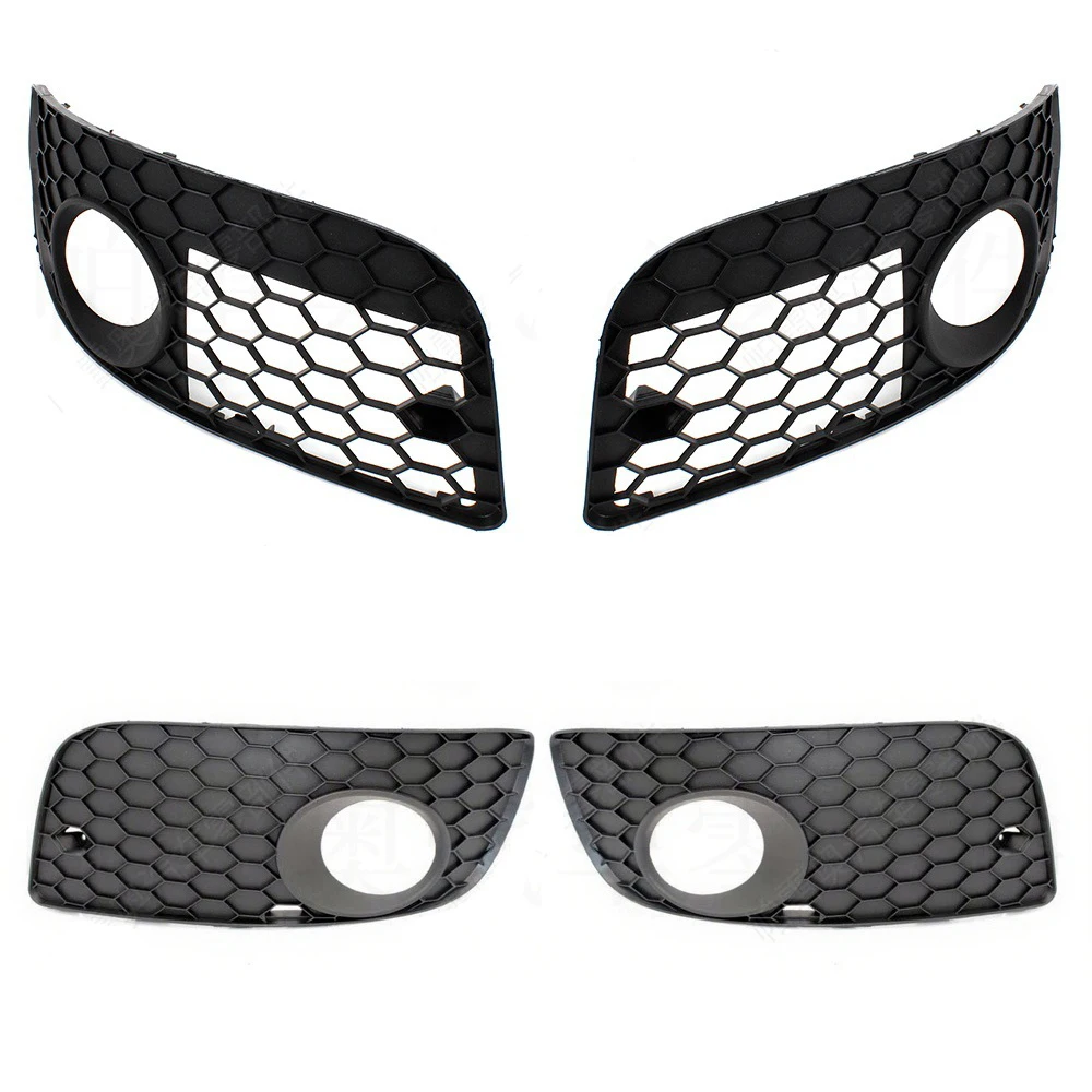 

Auto Honeycomb Hex Mesh Fog Light Open Vent Grilles for volkswagen Jetta MK5 GLI Golf 5 GTI 2006-2009 Car Accesories