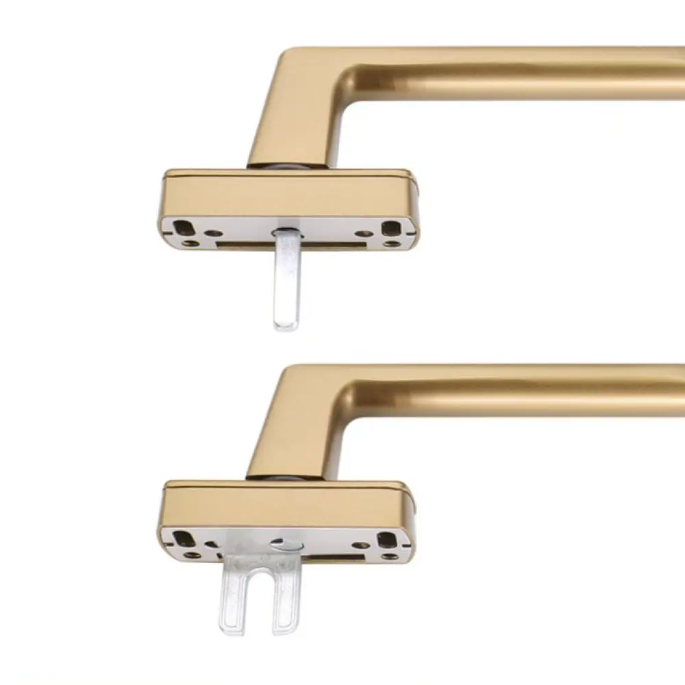 High Quality Casement Handle For Aluminum Alloy Windows Square Spindle Fork Design Easy Install Door Parts