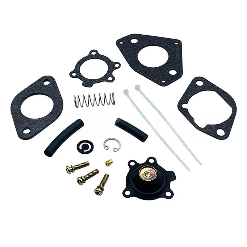 ABOK-For Kohler Outboard Engine Carburetor Repair Kit Accelerator Pump Gasket Set 24 757 21-S 24-757-21-S Rebuild Kit